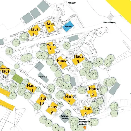 公寓 Duenenhaeuser Unserusedomde Ca80qm Mit Privater Sauna Und Kamin Parkplatz Direkt Am 8i3 *