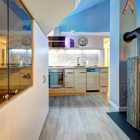 公寓 Duenenhaeuser Unserusedomde Ca80qm Mit Privater Sauna Und Kamin Parkplatz Direkt Am 8i3 *